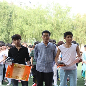信息商务部乒乓球比赛颁奖典礼 