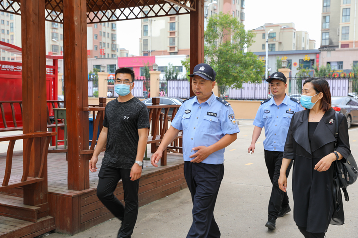 警校联合促安全 ―― 我校开展安全检查工作