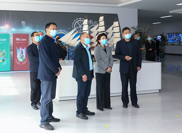 常英敏到漯河第一中专西校区调研漯河市职业教育发展情况