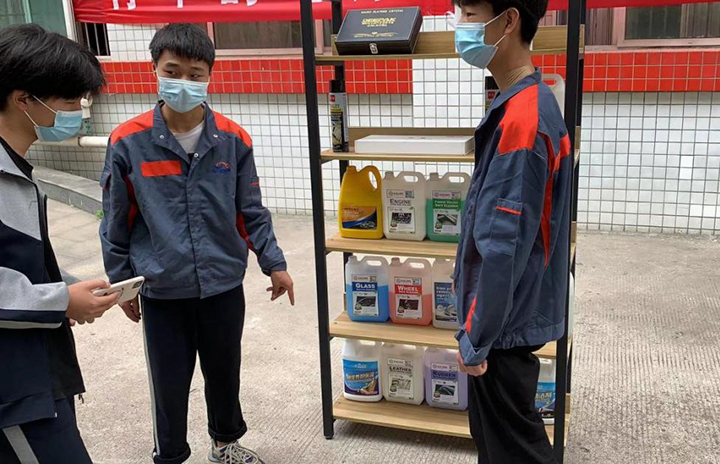 漯河第一中专汽车工程部举行职教周专业展示活动