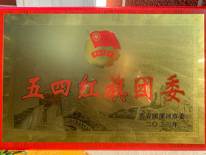漯河市第一中等专业学校团委荣获“漯河市五四红旗团委”称号